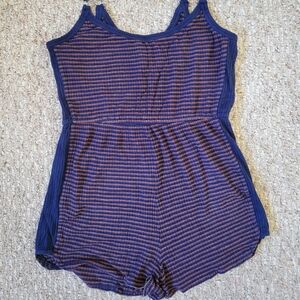 RVCA Retro Striped Romper